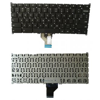 Tastatura Acer ChromeBook C720 C720P, Neagra, Fara Rama, US/UK (+BG Print)