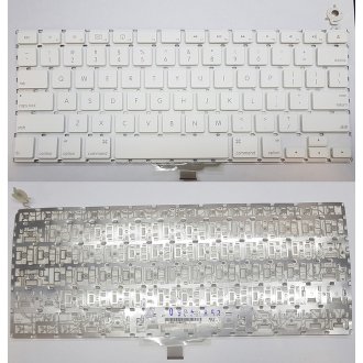 Πληκτρολόγιο Apple MacBook A1181, άσπροa, US