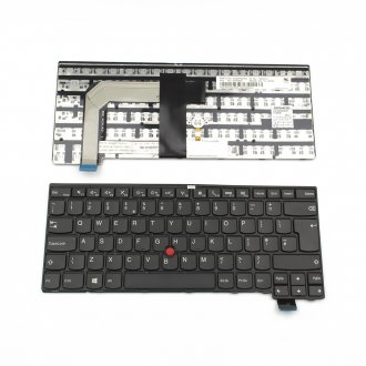 Tastatura Lenovo ThinkPad T460S, Neagra, Cu Rama Neagra, Dual Pointing, US/UK