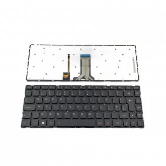 Tastatura Lenovo 300S-14ISK 500S-14ISK S41-35 S41-70 S41-75 U41-70, Neagra, Fara Rama, Cu iluminare, UK