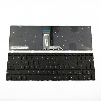 Tastatura Lenovo IdeaPad 700-15 700-15ISK, Neagra, Fara Rama, US (+BG Print)