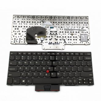 Tastatura Lenovo ThinkPad S230U, Neagra, Cu Rama Neagra, Dual Pointing, US/UK