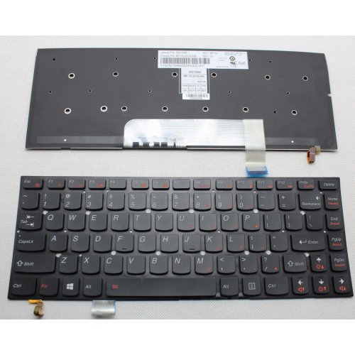 Tastatura Lenovo V4400 V4400u, Neagra, Fara Rama, Cu iluminare, US