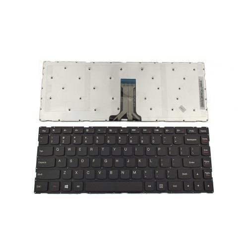 Tastatura Lenovo Yoga 500-14IHW, Neagra, Fara Rama, US