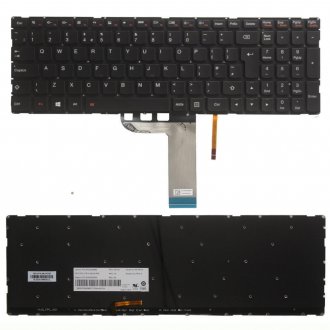 Tastatura Lenovo Yoga 500-15 500-15IBD 500-15IHW, Neagra, Fara Rama, Cu iluminare, UK