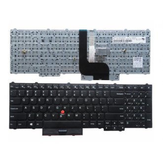 Πληκτρολόγιο Lenovo ThinkPad P50 P70, Μαύρο, με Pointing Stick, US/UK