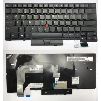 Tastatura Lenovo ThinkPad T470 T480, Neagra, Cu Rama Neagra, Dual Pointing, US/UK