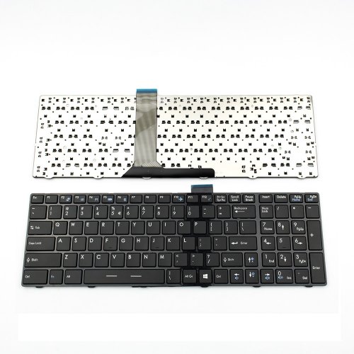 Πληκτρολόγιο MSI GE60 GE70 GX60, Μαύρο Glossy, US/UK ( +BG Print)