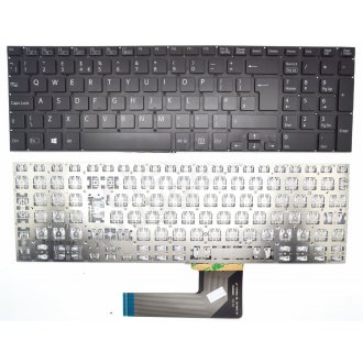Πληκτρολόγιο Sony Vaio SVF15, Μαύρο,UK ( +BG Print)