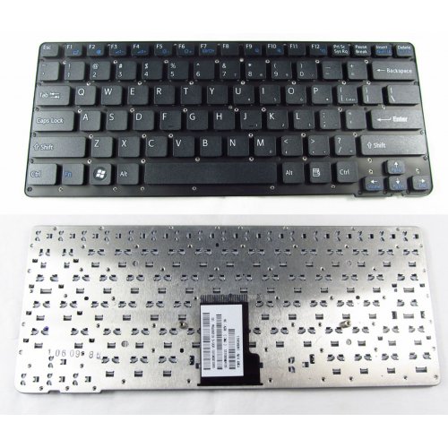 Tastatura Sony Vaio VPC-CA, Neagra, Fara Rama, US (+BG Print)