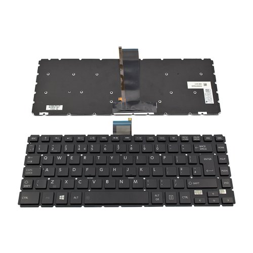 Πληκτρολόγιο Toshiba Satellite E45T-B L40-B S40-B, Μαύρο με Backlit, UK