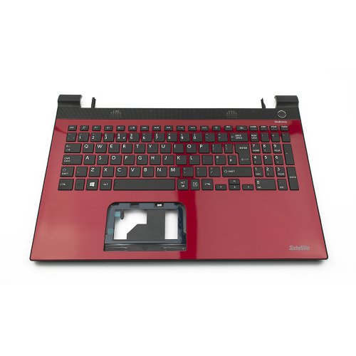 Cover C με Πληκτρολόγιο Toshiba Satellite L50-C - το κόκκινο χωρίς επιφάνεια αφής