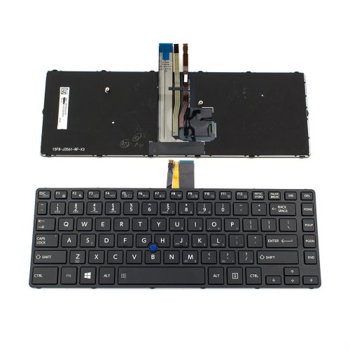 Πληκτρολόγιο Toshiba Tecra A40-C A40-C1430 A40-C1440, Μαύρο με Backlit, US/UK