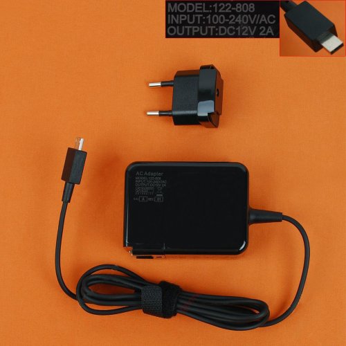 Φορτιστές Laptop Asus 12V 2A 24W EU Chromebook C201 C100 C100PA C201PA - Αντικατάσταση
