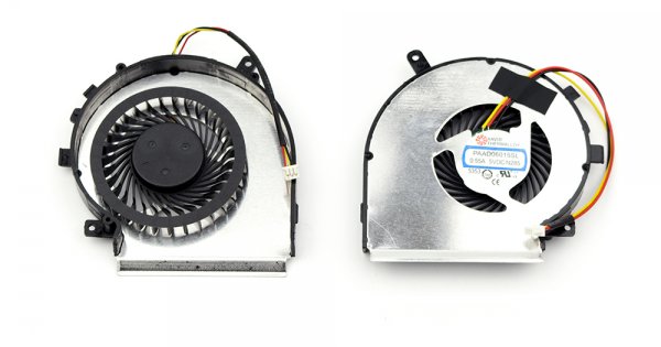 Ventola Fan CPU MSI GE62 GE72 PE60 PE70 GL62 GL72 (Versione 3 Pin) PAAD06015SL