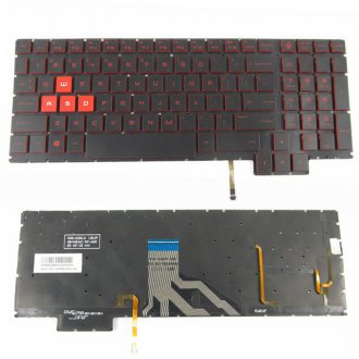 Πληκτρολόγιο HP Omen 15-ce 15-ce000 15-ce020ca 15-CE010CA 15-CE0, Μαύρο με Backlit, US