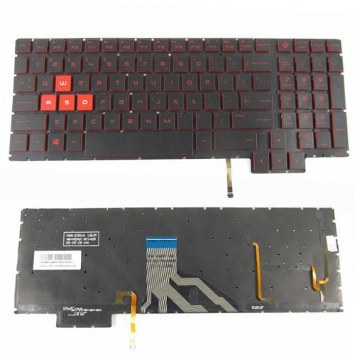 Πληκτρολόγιο HP Omen 15-ce 15-ce000 15-ce020ca 15-CE010CA 15-CE0, Μαύρο με Backlit, US