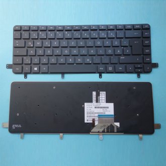 Tastatura HP Spectre XT 15-4000 15T-4000, Neagra, Fara Rama, Cu iluminare, UK