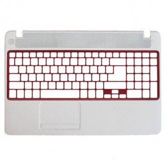 Горен корпус (Upper Cover - Palmrest) за Gateway NV52L NV56R Бял (Голям Ентър) / White UK