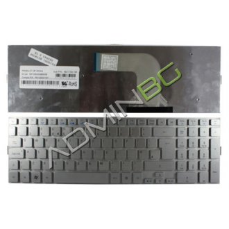 Tastatura Acer Aspire 5943G 5950G 8943G 8950G, Argintie, Fara Rama, US (+BG Print)