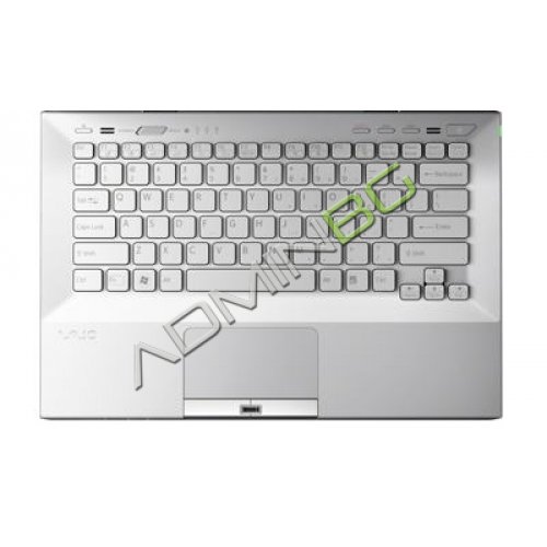 Tastatura Sony Vaio VPC-SA, Argintie, Cu Rama Arginitie, Cu iluminare, US/UK