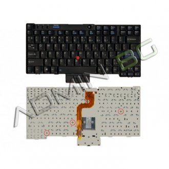 Tastatura Lenovo ThinkPad X200, Neagra, US/UK (+BG Print)