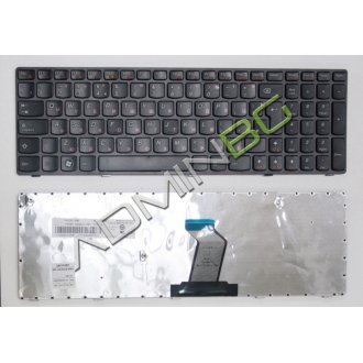 Tastatura Lenovo IdeaPad Z570 V570 B570 B580 B590, Neagra, Cu Rama Neagra, US/UK (+BG Print)