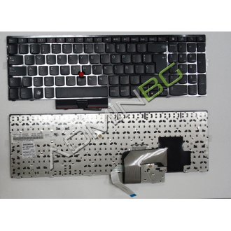 Tastatura Lenovo ThinkPad Edge E520, Neagra, US/UK (+BG Print)