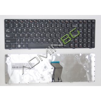 Tastatura Lenovo IdeaPad G570 G575 Z560 Z565, Neagra, Cu Rama Neagra, US/UK