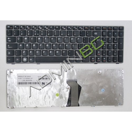 Πληκτρολόγιο Lenovo IdeaPad G570 G575 Z560 Z565, Γκρί, US/UK