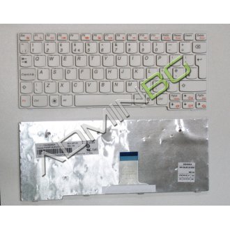Tastatura Lenovo IdeaPad S10-3, Alba, Cu Rama Alba, US/UK (+BG Print)