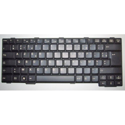Tastatura Fujitsu LifeBook SH761, Neagra, US/UK (+BG Print)